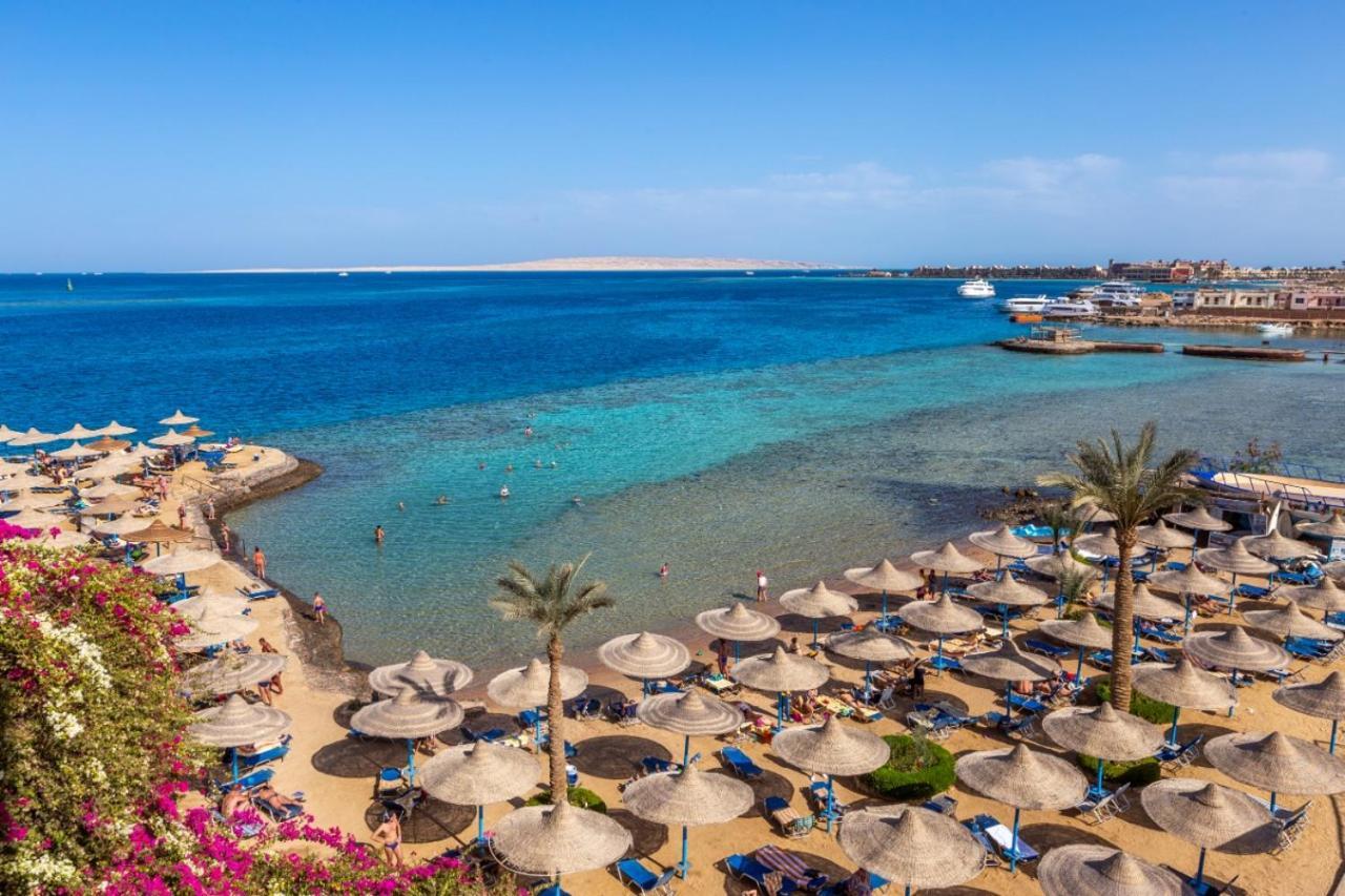 King Tut Aqua Park Beach Resort Hurghada Exterior foto